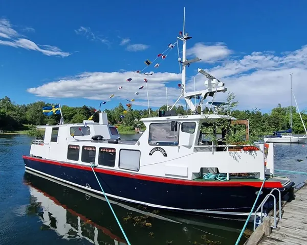 Fartyget Swea Sandö i skärgården